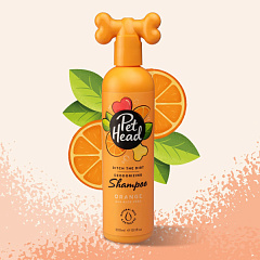Дезодоруючий шампунь для собак з ароматом апельсина Pet Head Ditch the Dirt Deodorising Shampoo