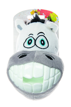 Мягкая игрушка для собак Бегемот с пищалкой для лакомств и снеков Imac Plush Snack Hippo Мягкая игрушка для собак Бегемот с пищалкой для лакомств и снеков Imac Plush Snack Hippo