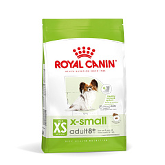 Сухой корм для пожилых собак миниатюрных пород в возрасте от 8 лет Royal Canin X-Small Adult 8+