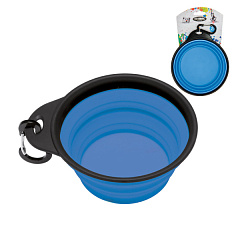 Дорожня складана силіконова миска для собак та котів Imac Travel Bowl Silicone