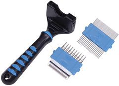 Багатофункціональна розчіска для собак та котів Brush 4 in 1 Comfort Line Nobby