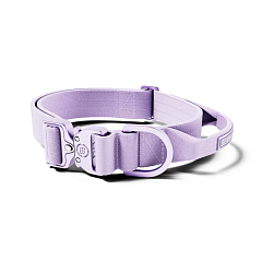 Полегшений тактичний нашийник з ривковим замком для собак BullyBillows Lighter Combat Collar Handle 4 cm