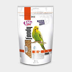 Полнорационный корм для волнистых попугаев с натуральными витаминами LoLo Pets Foody Budgie Полнорационный корм для волнистых попугаев с натуральными витаминами LoLo Pets Foody Budgie