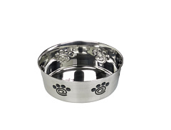 Антискользящая миска из нержавеющей стали для собак Следы Heavy Spiral Nobby