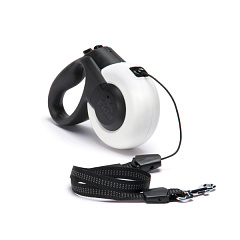 Поводок рулетка для собак весом до 15 кг Imac Mars S трос 5 м