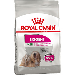 Сухой корм для собак маленьких пород привередливых в питании Royal Canin Mini Exigent Adult