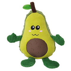 Игрушка для собак Плюшевое Авокадо з TPR косточкой для жевания Plush Nobby