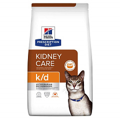 Сухой лечебный корм с курицей для котов с заболеваниями почек Hill's Prescription Diet k/d Kidney Care Chicken Сухой лечебный корм с курицей для котов с заболеваниями почек Hill's Prescription Diet k/d Kidney Care Chicken
