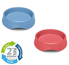 Антиковзка миска для собак та котів з чутливими вусами Imac Dea 2nd Plastic Life Whisker-Friendly Bowl Антиковзка миска для собак та котів з чутливими вусами Imac Dea 2nd Plastic Life Whisker-Friendly Bowl
