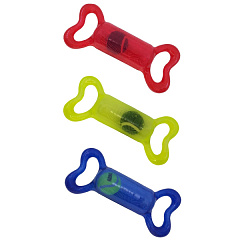 Игрушка для собак Косточка-перетяжка с пищалкой и мячиком KONG Jumbler Tug