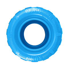 Іграшка для цуценят Жувальна Блакитна Шина для прорізування зубів KONG Puppy Tires Blue