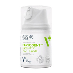 Энзимная зубная паста для чистки зубов собак и котов VetExpert Caryodent Enzymatic Toothpaste