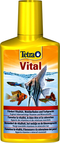 Вітамінно-мінеральний комплекс для підтримки здоров'я та яскравості забарвлення акваріумних риб Tetra Vital