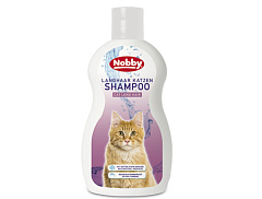 Увлажняющий шампунь для кошек с длинной шерстью склонной к колтунам Shampoo Cat Long Hair Nobby