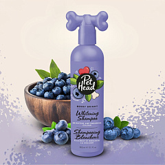 Відбілюючий шампунь для білих собак з ароматом чорниці Pet Head Berry Bright Whitening Shampoo