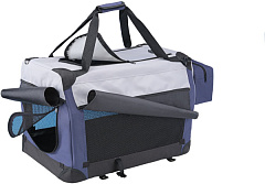 Дорожная складная сумка-переноска с плечевым ремнем для собак и котов Traveller Plus Nobby Дорожная складная сумка-переноска с плечевым ремнем для собак и котов Traveller Plus Nobby