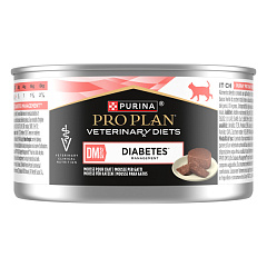 Лечебная консерва для котов с сахарным диабетом Purina Pro Plan Veterinary Diets DM Diabetes St/Ox Complex