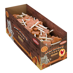 Жевательные лакомства для маленьких собак Куриный Леденец Nobby StarSnack Mini BBQ Lollipop Star Chicken