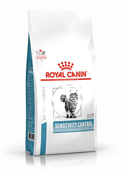 Сухой лечебный корм для взрослых кошек при пищевой непереносимости и аллергии Royal Canin Veterinary Sensitivity Control s/o index