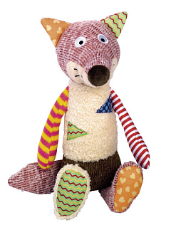 М'яка іграшка для собак Плюшева Лисиця з пищалкою Plush Nobby М'яка іграшка для собак Плюшева Лисиця з пищалкою Plush Nobby