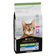 Сухий корм з індичкою для стерилізованих кішок віком від 7 років Purina Pro Plan Sterilised Senior 7+ Longevis Turkey Сухий корм з індичкою для стерилізованих кішок віком від 7 років Purina Pro Plan Sterilised Senior 7+ Longevis Turkey