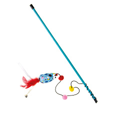 Игрушка для котов Удочка с мышкой Imac Fishing Rod Mouse Игрушка для котов Удочка с мышкой Imac Fishing Rod Mouse