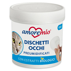 Вологі серветки для очей собак та котів Amoremio Wet Wipes Eye Cleaning