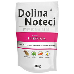 Безглютеновый влажный корм для собак с Индейкой Dolina Noteci Premium Adult Turkey