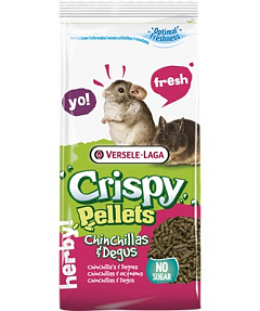 Збалансований корм для шиншил та дегу Versele-Laga Crispy Pellets Chinchillas & Degus