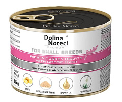 Беззернова консерва для цуценят із Серцем Індика та Печінкою Гусака Dolina Noteci Premium Small Breeds Junior Turkey & Goose Беззернова консерва для цуценят із Серцем Індика та Печінкою Гусака Dolina Noteci Premium Small Breeds Junior Turkey & Goose