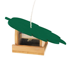 Уличная подвесная кормушка из сертифицированной древесины для диких птиц Ferplast Feeder 7