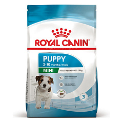 Сухой корм для щенков маленьких пород в возрасте от 2 до 10 месяцев Royal Canin Mini Puppy