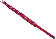 Шкіряний нашийник для маленьких та середніх собак з прикрасою-кісточкою Leather Cerro Collar Nobby