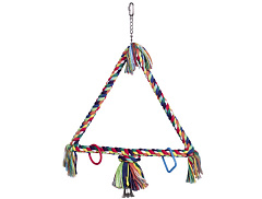 Игрушка для больших попугаев Треугольник-качель Swing Big Parrot Toy Nobby Игрушка для больших попугаев Треугольник-качель Swing Big Parrot Toy Nobby