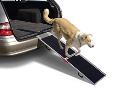 Складной алюминиевый автомобильный пандус для собак Aluminum Dog Ramp Nobby Складной алюминиевый автомобильный пандус для собак Aluminum Dog Ramp Nobby