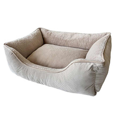 Антиковзка м'яка лежанка для собак та котів Tala Bed Nobby