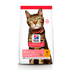 Сухой диетический корм с курицей для котов с лишним весом Hill's Science Plan Cat Light Adult 1-6 Chicken