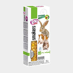 Ласощі для гризунів та кроликів з медом LoLo Pets Smakers Rodents & Rabbit Honey