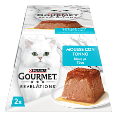 Консерва для котов Мусс из Тунца в подливке Purina Gourmet Revelations Mousse Tuna