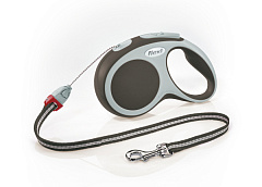 Поводок-рулетка для собак маленьких пород весом до 12 кг Flexi Vario S Cord трос 8 m