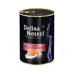 Безглютеновая консерва для котов с Лососем Dolina Noteci Premium Cat Adult Salmon