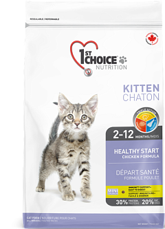 Сухий корм для кошенят з куркою 1st Choice Kitten Healthy