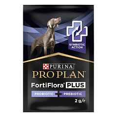 Синбиотическая добавка для поддержания здоровья кишечника собак Purina Pro Plan FortiFlora Plus Canine Probiotic & Prebiotic