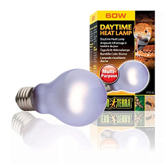 Лампа розжарювання з неодимовою колбою, що імітує денне світло в тераріумі Exo Terra Heat Lamp Daytime 60W