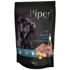 Вологий корм для собак з Ягням, Морквою та Коричневим Рисом Dolina Noteci Piper Animals Lamb Carrot & Brown Rice Вологий корм для собак з Ягням, Морквою та Коричневим Рисом Dolina Noteci Piper Animals Lamb Carrot & Brown Rice