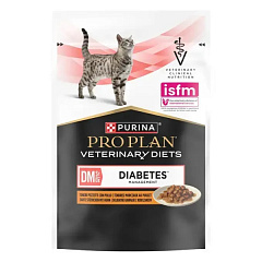 Влажный лечебный корм с курицей для котов с сахарным диабетом Purina Pro Plan Veterinary Diets DM Diabetes Chicken Влажный лечебный корм с курицей для котов с сахарным диабетом Purina Pro Plan Veterinary Diets DM Diabetes Chicken