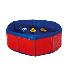 Складаний басейн з іграшками для маленьких собак та котів Pool & Toys Cats Nobby