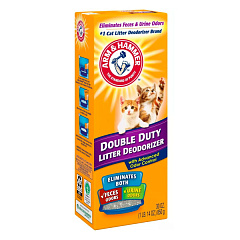 Освежитель-порошок двойного действия для кошачьего туалета Arm&Hammer Double Duty Cat Litter Deodorizer