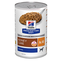 Лікувальна консерва для собак із захворюваннями нирок Hill's Prescription Diet k/d Kidney Care