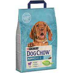 Сухий корм з ягням для цуценят віком до 1 року Purina Dog Chow Puppy With Lamb